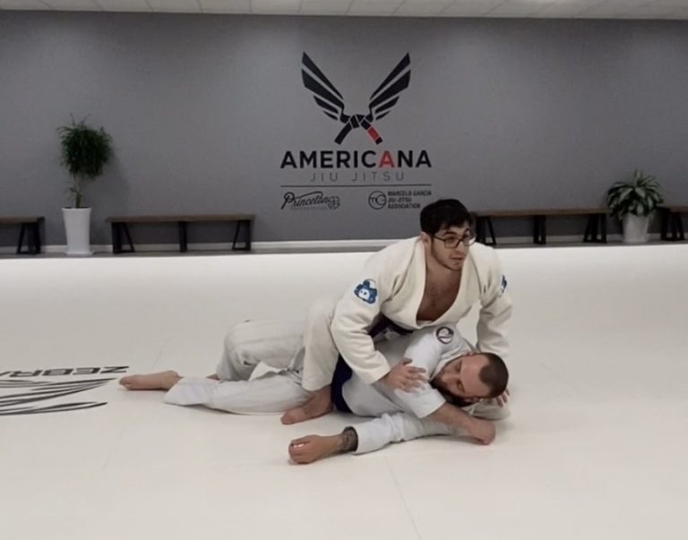 BJJ Basics Transition to Gift Wrap Americana Jiu Jitsu